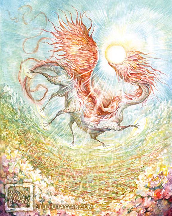 Print - Eirdu, Carrier of Dawn