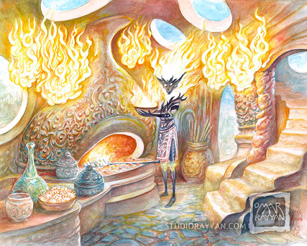 Print - Tend to the Kiln