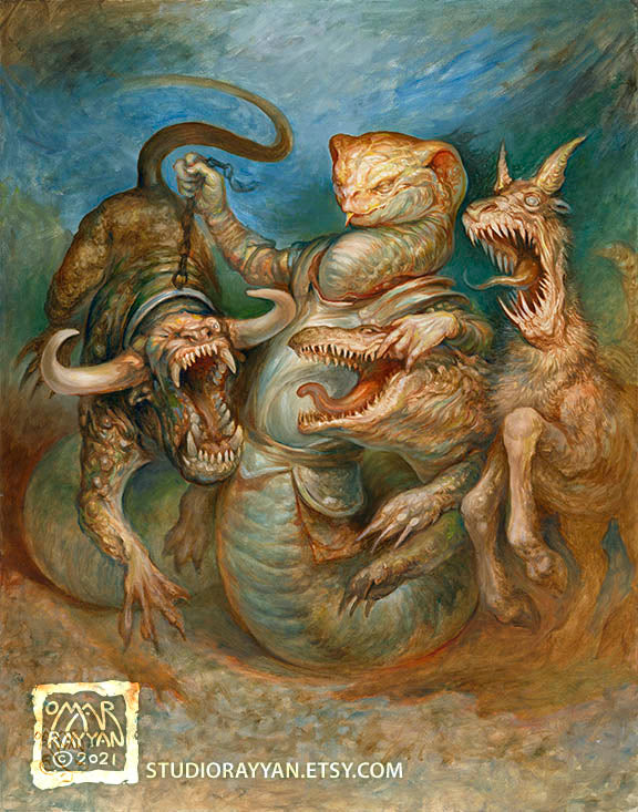 Print - Vizier of the Menagerie