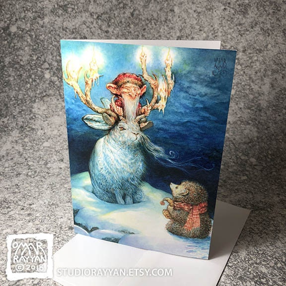 Greeting Card - Old Man of Winter