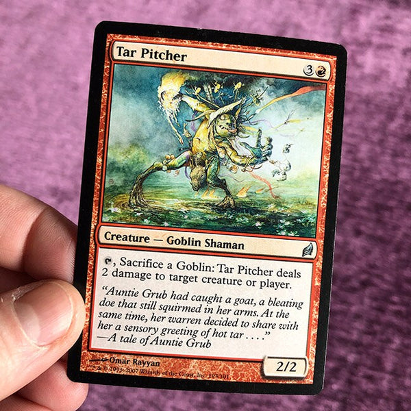 Artist Proof Card - Tar Pitcher