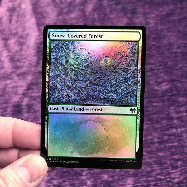 Artist Proof Card - Snow-Covered Forest