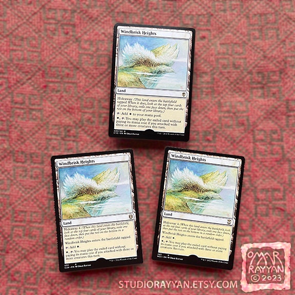 Artist Proof Card - Windbrisk Heights