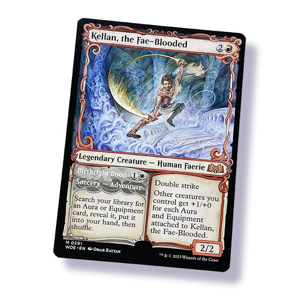 Artist Proof Card - Kellan the Fae-Blooded