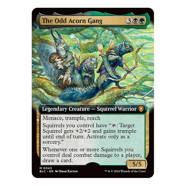 Artist Proof Card - Odd Acorn Gang