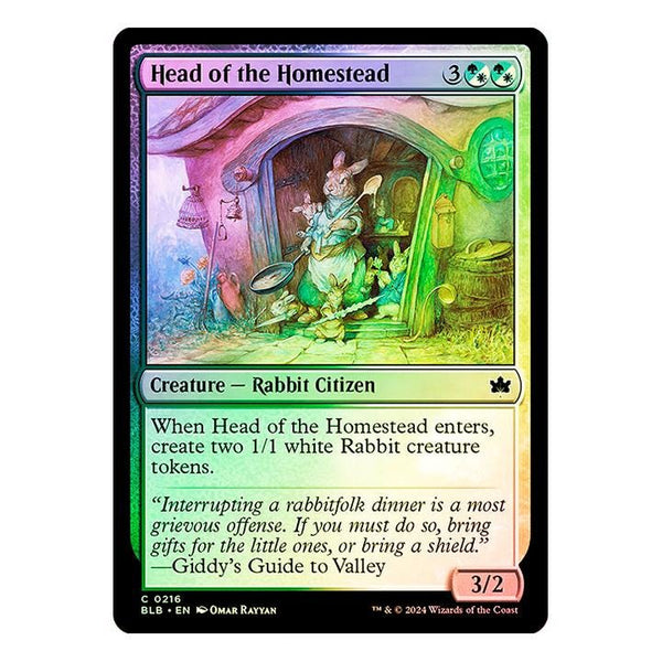 Artist Proof Card - Head of the Homestead