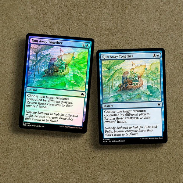 Artist Proof Card - Run Away Together