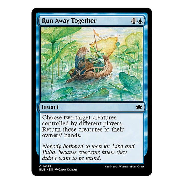 Artist Proof Card - Run Away Together