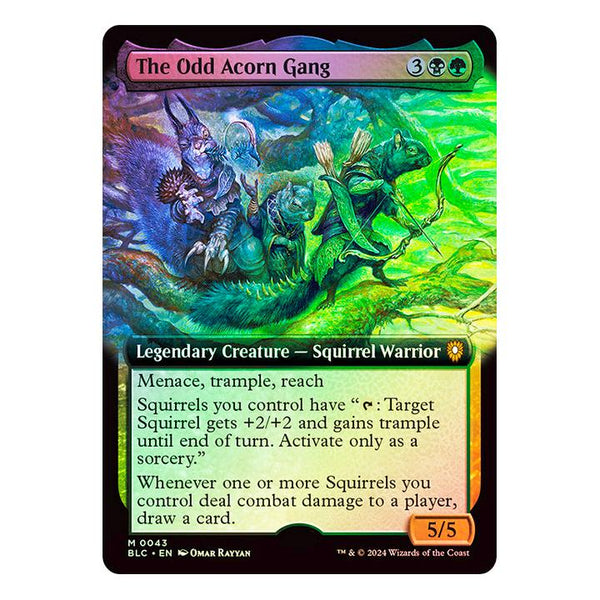 Artist Proof Card - Odd Acorn Gang