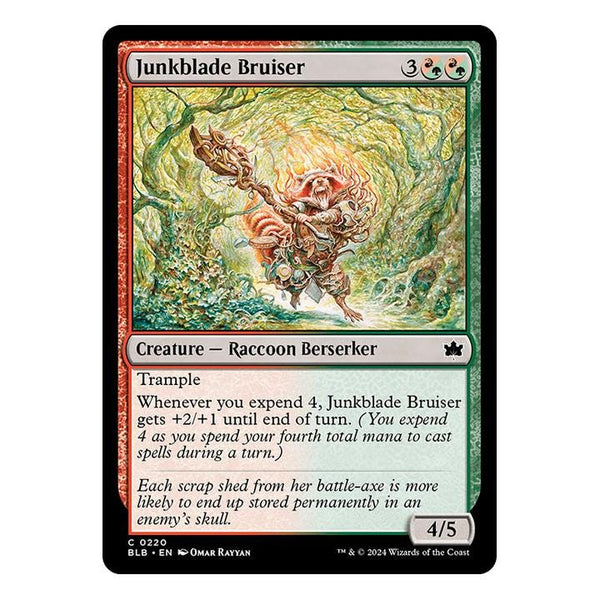 Artist Proof Card - Junkblade Bruiser