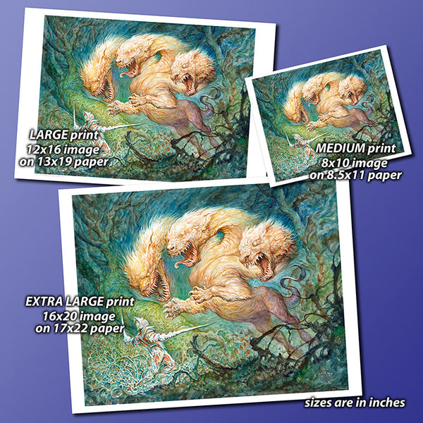 Print - Questing Beast