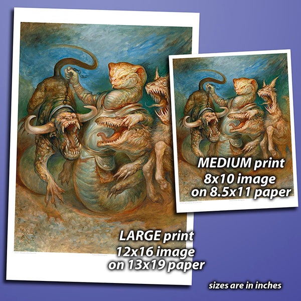 Print - Vizier of the Menagerie