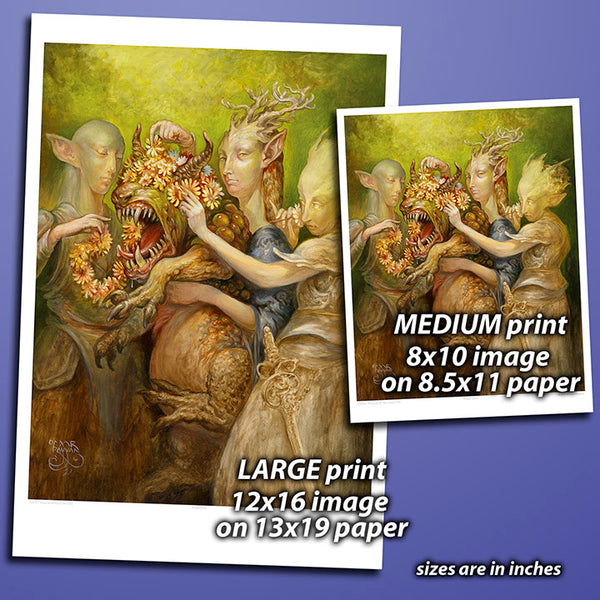 Print - Wood Elves
