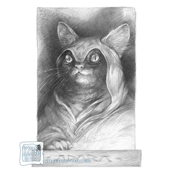 Original Drawing - Adara for Raybox Games