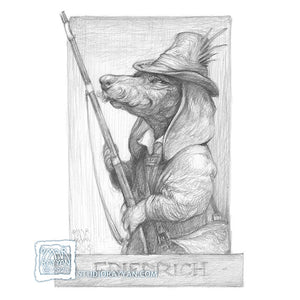 Original Drawing - Friedrich for Raybox Games