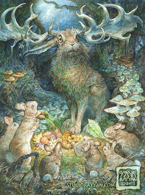 Print - God of Peter Cottontail