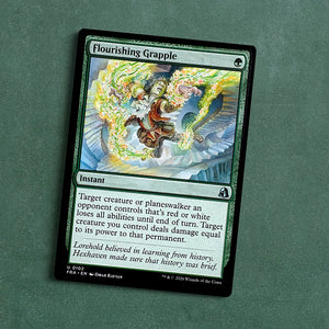 Artist Proof Card - Flourishing Grapple