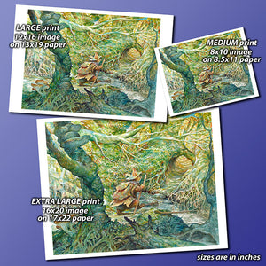 Print - Traverse Valley