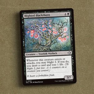 Artist Proof Card - Blighted Blackthorn