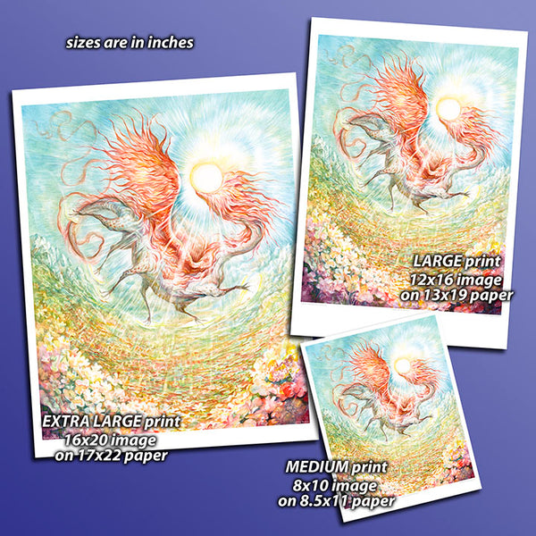 Print - Eirdu, Carrier of Dawn