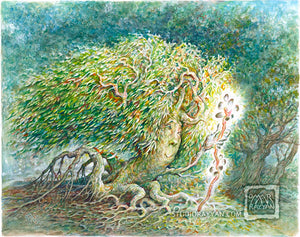 Original Watercolor Painting - Topsoil Turner
