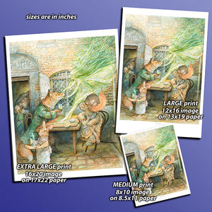 Print - Absinthe