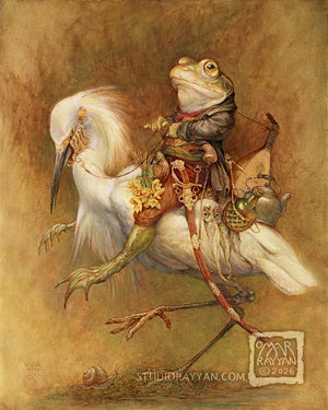 Print - And He Did Ride