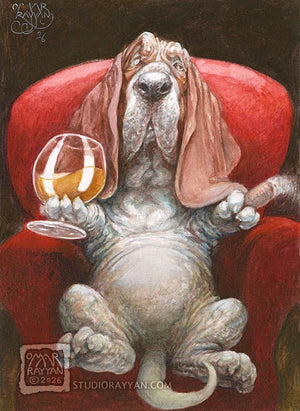 Print - Brandy and Basset