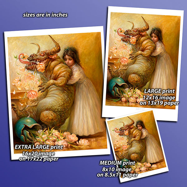 Print - The Broken Vase