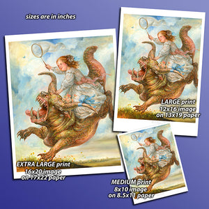 Print - Butterfly Catcher