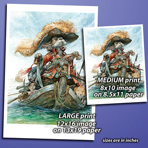 Print - Captain Cur