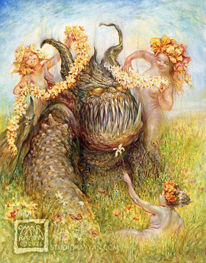 Print - Demon in Springtime