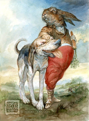 Print - Dog of the Hare