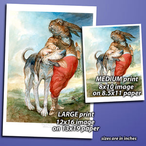 Print - Dog of the Hare