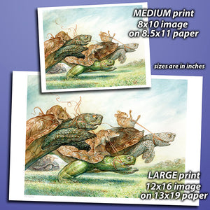 Print - Full Gallop