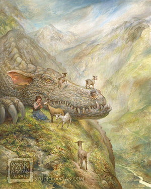 Print - Goat Herder