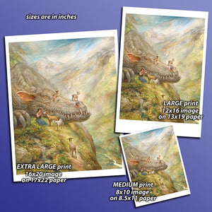 Print - Goat Herder