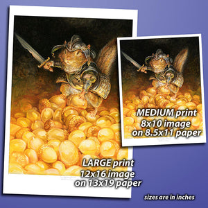 Print - Golden Hoard