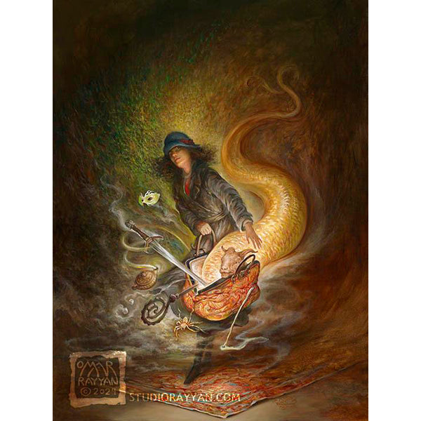 Original Oil Painting - Hexologists Cover