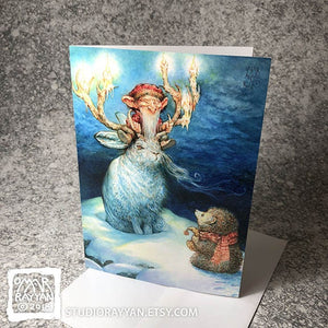 Greeting Card - Old Man of Winter