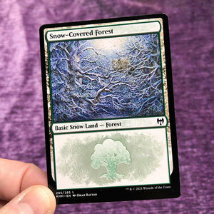 Artist Proof Card - Snow-Covered Forest