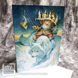 Greeting Card - Arctic Lights