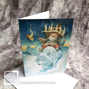 Greeting Card - Arctic Lights