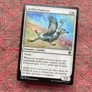 Artist Proof Card - Griffin Protector