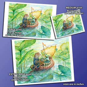 Print - Run Away Together