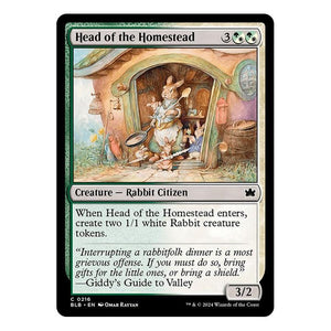 Artist Proof Card - Head of the Homestead