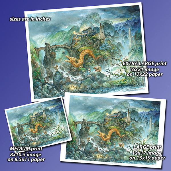 Print - Last Diner Before Mordor