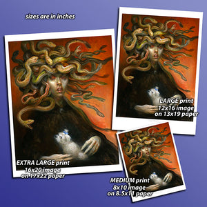 Print - Medusa with Muffins