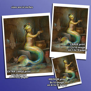 Print - Mermaid's Bath
