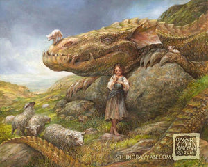 Print - Shepherdess
